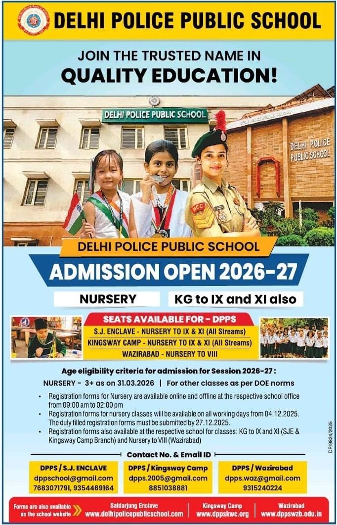 Registration Open 2026-27